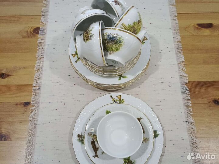 Чайный сервиз фарфор Bernadotte - Чехия