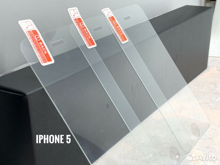 Защитное стекло на iPhone 5 / 6