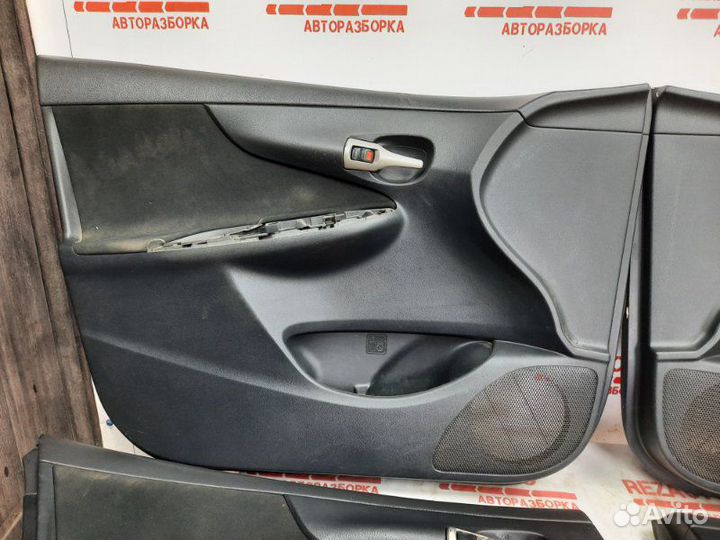 Обшивка дверей Toyota Corolla ZRE151 1zrfe 2008