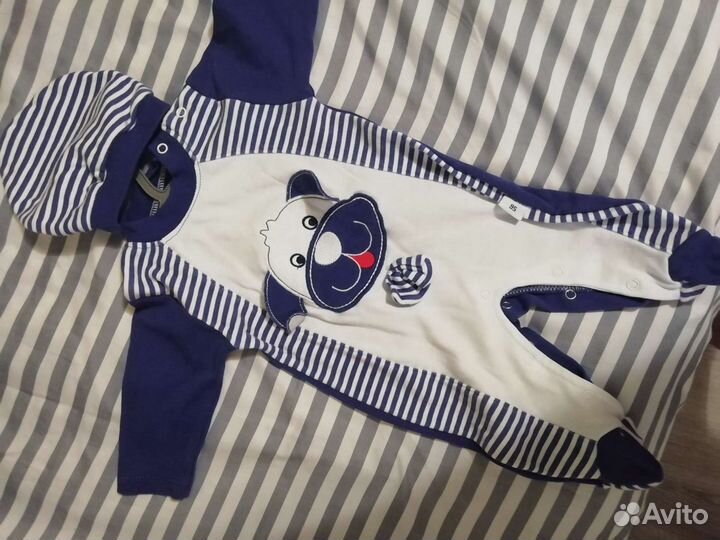 Комбинезон + шапочка