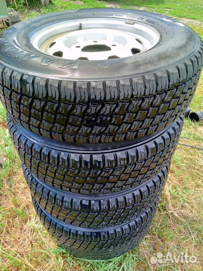 Колёса в сборе 4шт. Кама-219 на УАЗ