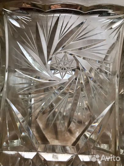 Ваза хрустальная настоящая