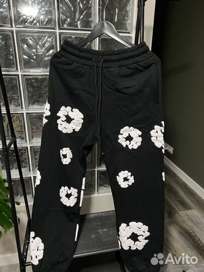 Штаны denim tears черные