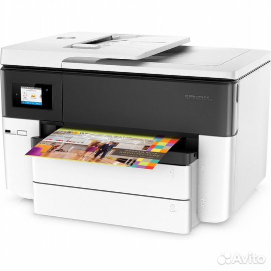 Мфу струйное HP OfficeJet Pro, цвет., А3, Wi-Fi