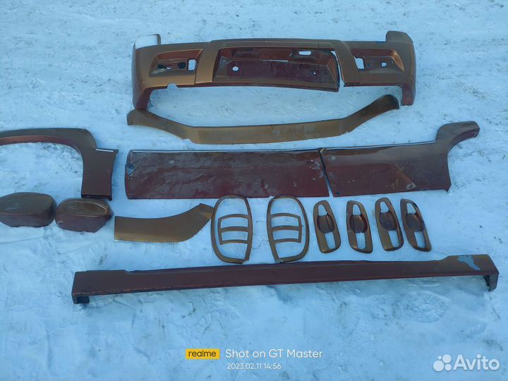 Обвес на Шеви ниву Ниагара