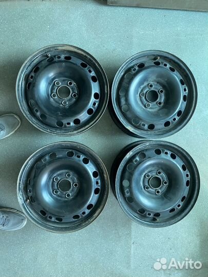 Штамп. диски VAG Polo Rapid R15 5х100 Оригинал