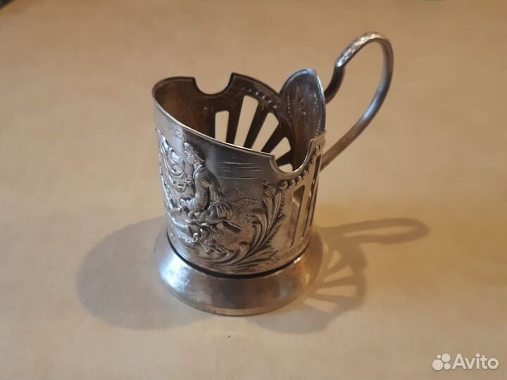 Подстаканник «Охотники на привале»