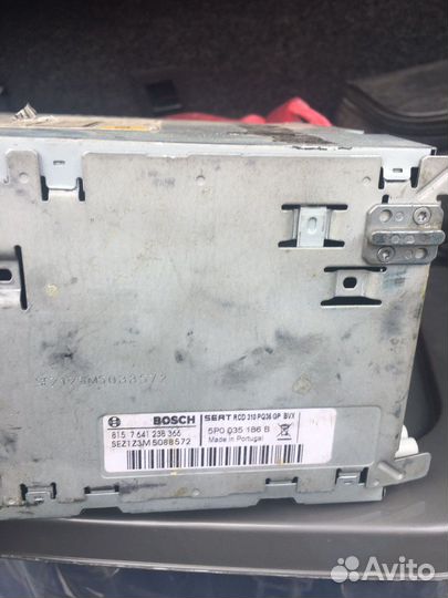 Магнитола volkswagen