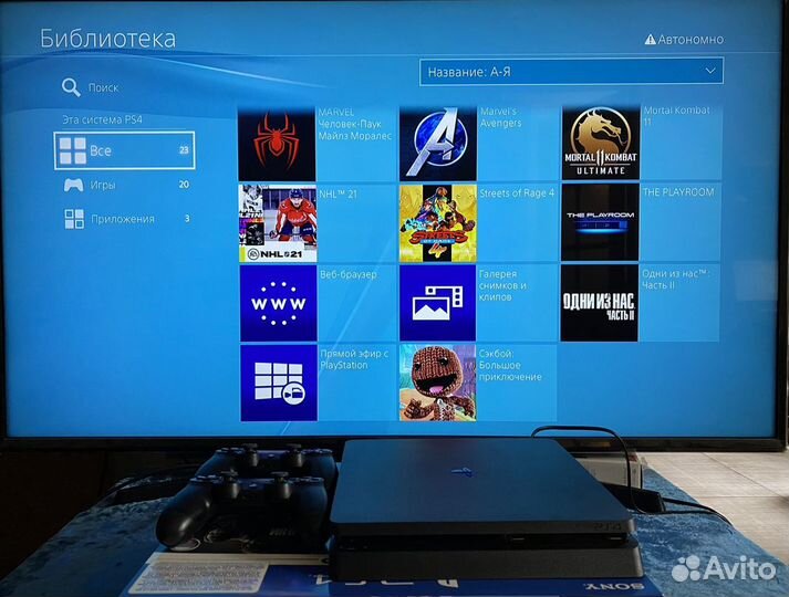 Sony PS4 Slim 1Tb (Новая) Прошивка 7.02