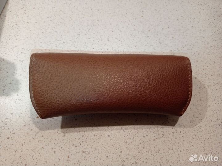 Очечник,чехол,футляр для очков,кожа ray-ban