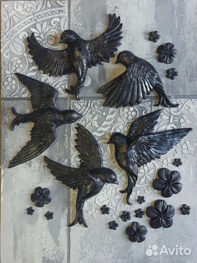 Декор на стену Птицы