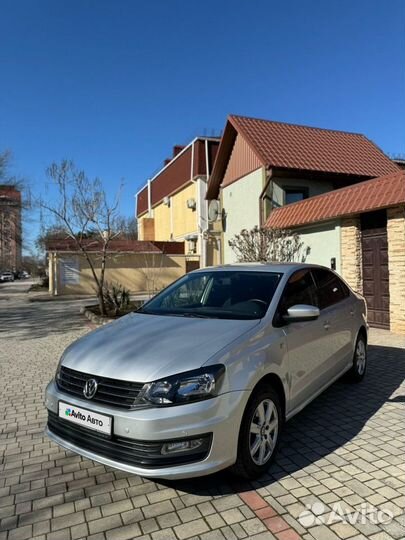 Volkswagen Polo 1.6 AT, 2016, 111 000 км