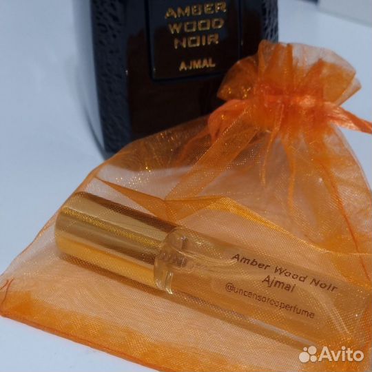 Amber Wood Noir Ajmal. Оригинал. Распив