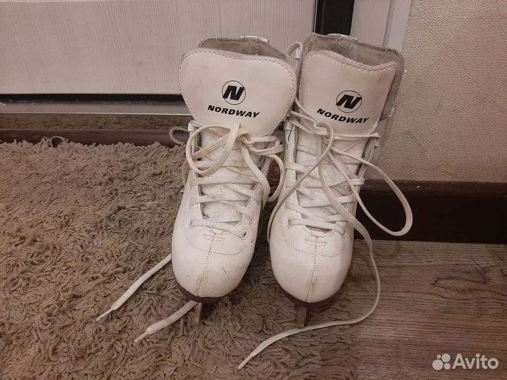 Коньки фигурные детские nordway 30 размер