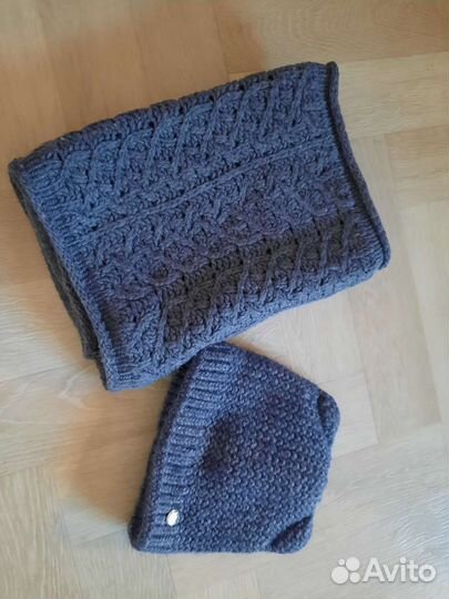 Шапка и снуд комплект