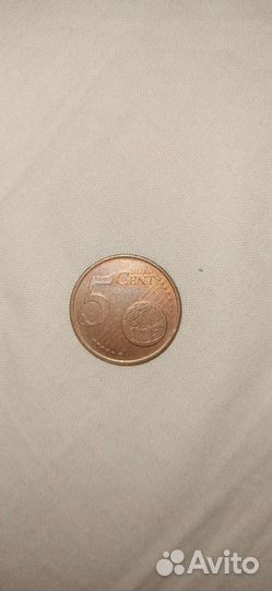 5 евроцентов 2002