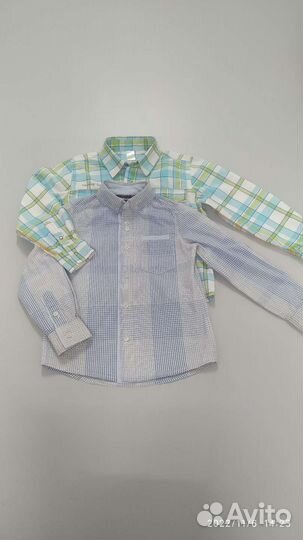 Рубашки на 110-116