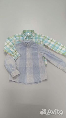 Рубашки на 110-116