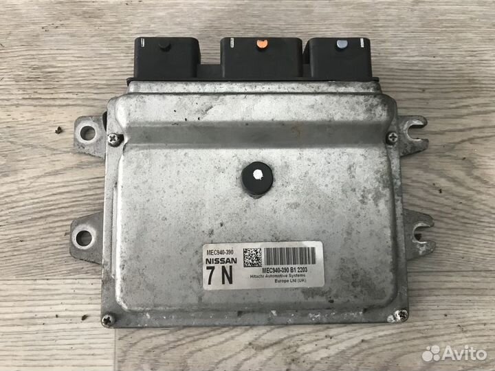 Мозги эбу на Nissan Juke