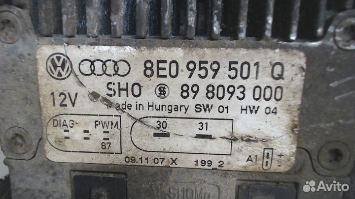 Блок управления вентиляторами Audi A4 (B7), 2008