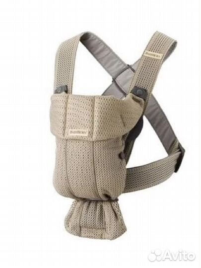 Рюкзак кенгуру BabyBjorn mini+ теплый чехол