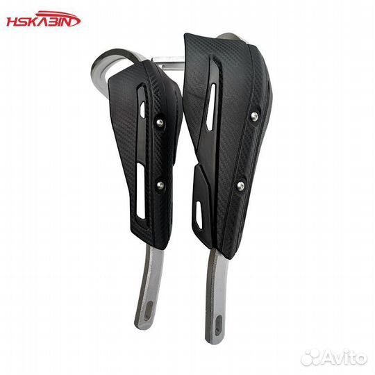 Мощная защита рук на эндуро