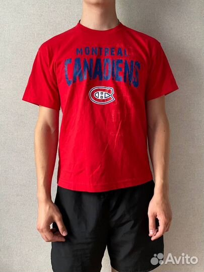Винтажная футболка Reebok Montreal Canadiens