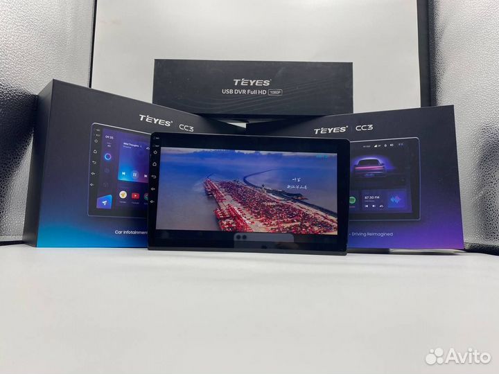 Магнитола на андроиде Teyes CC3 6/128 Mitsubishi