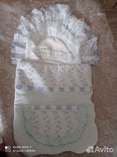 Конверт на выписку летний мальчику