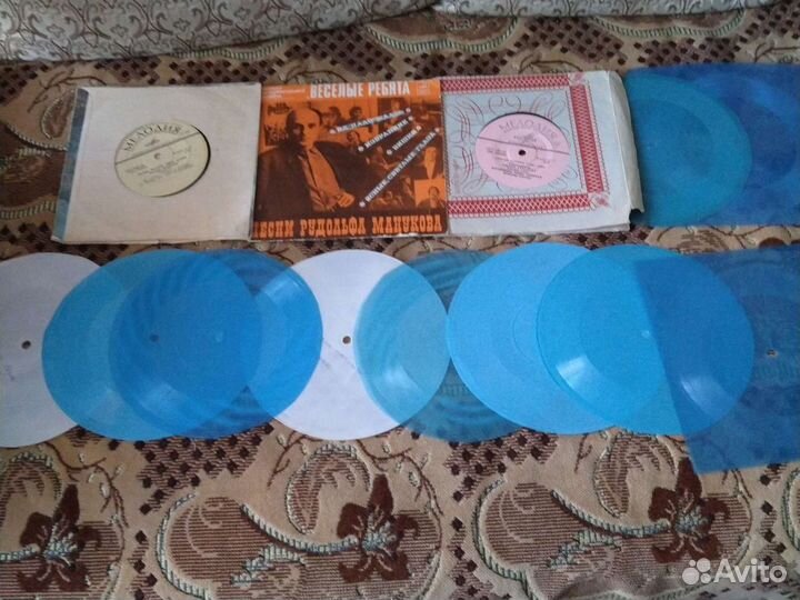 Пластинки времён СССР