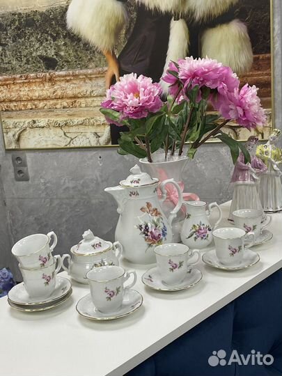 Кофейный сервиз чехословакия Thun