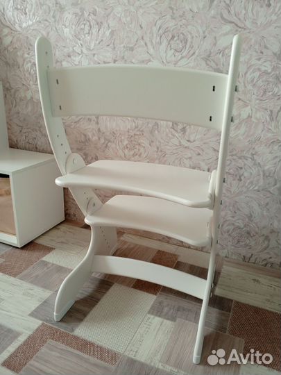 Детский регулируемый стул павлин