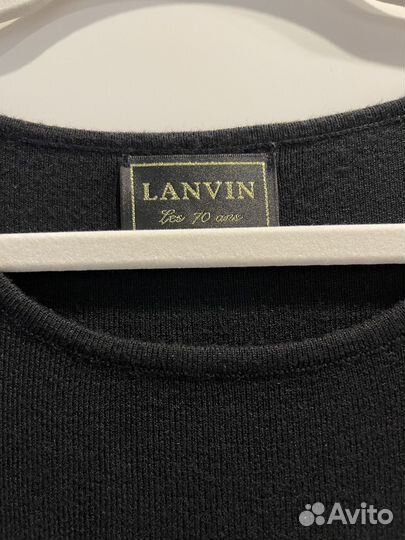 Платье Lanvin 100% шерсть S