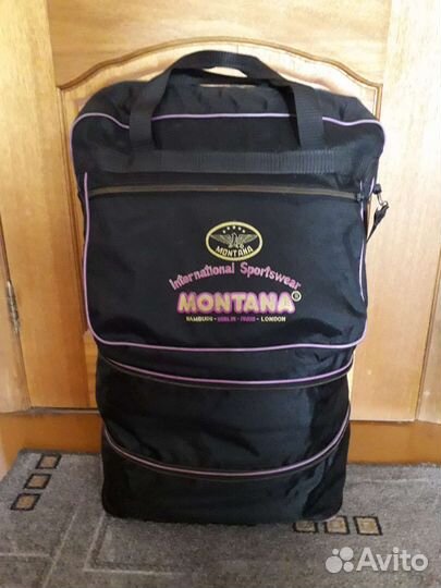 Сумка спортивная дорожная на колесах большая