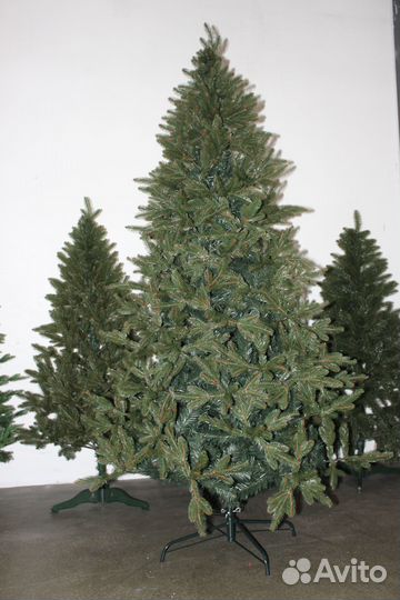 Елка искусственная литая+пвх Дриада-микс 1.9 метра