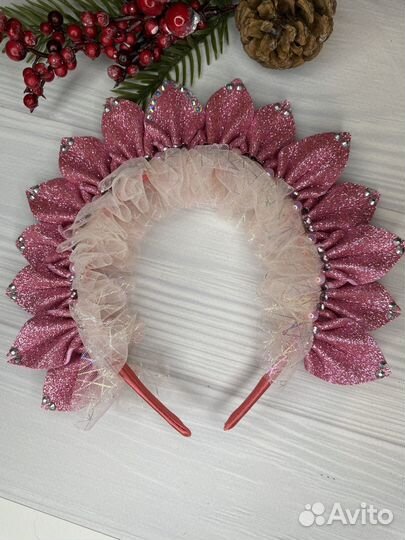 Новогодний ободок