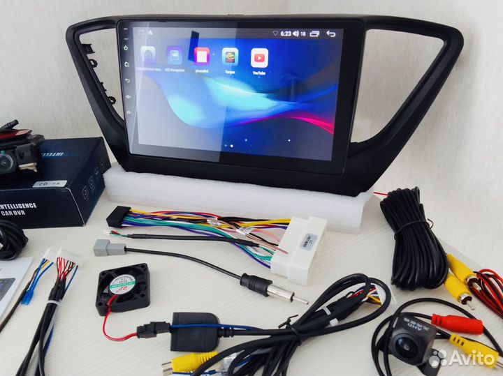 Магнитолы 2Din 9'' 2+32 IPS Android Granta Kia VW