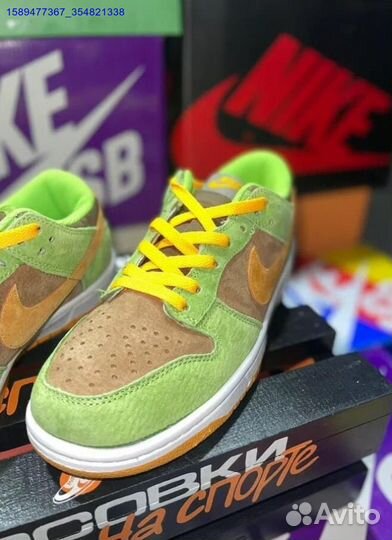 Nike SB Dunk Dusty Olive (Арт.80619)