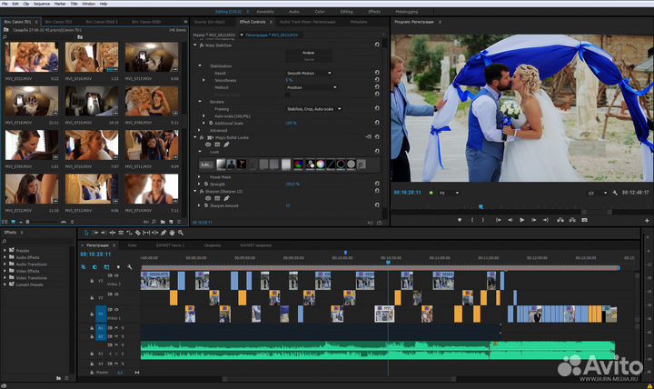 Видеомонтаж / Монтаж Видео / Слайд-шоу
