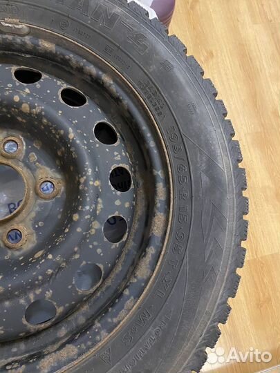 Зимняя резина с дисками r15
