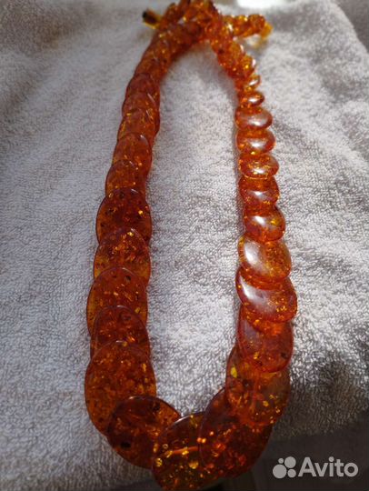 Янтарные бусы СССР