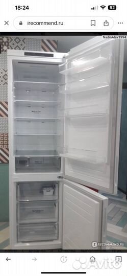 Холодильник двухкамерный LG GA-b509cqcl