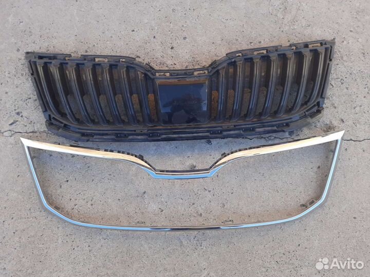 Решетка радиатора Octavia 7