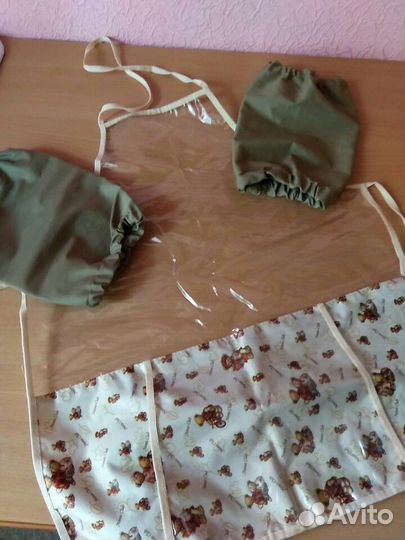 Фартук + нарукавники для уроков труда и рисования