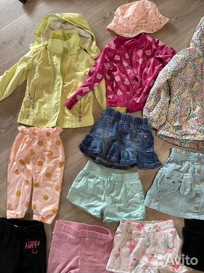 Пакет летней одежды для девочки 92-104