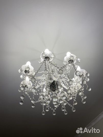 Люстра хрустальная Чехия