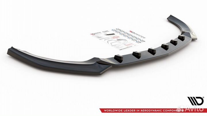 Накладка на бампер Mercedes E W213 (16+) MD