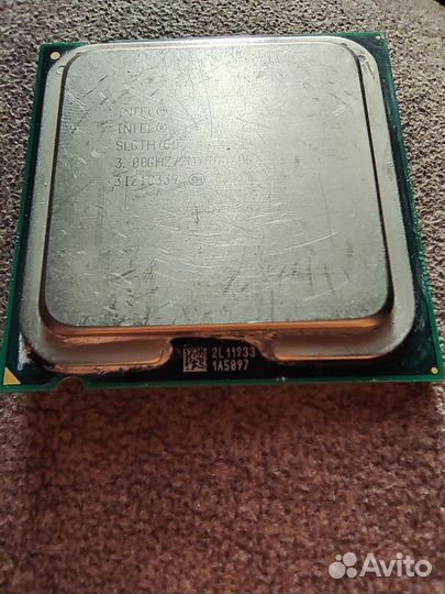 CPU Intel Pentium E5700 3.0 ггц/ 2Мб 800мгц LGA775