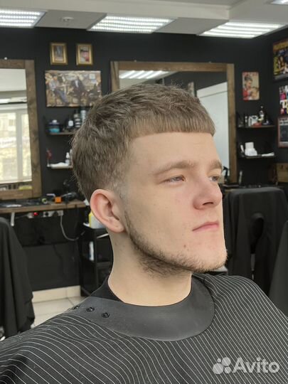 Модель на мужскую стрижку к опытному мастеру