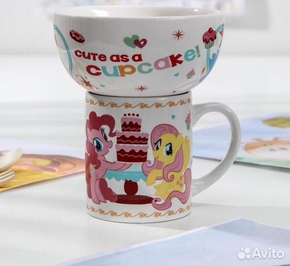 Набор посуды детский Hasbro My Little Pony, 2 пред